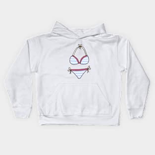 Bikini Girl Kids Hoodie